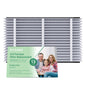 Aprilaire 413 MERV 13 Furnace Air Filters, 16x25x4, Compatible with 1410, 1610, 2140